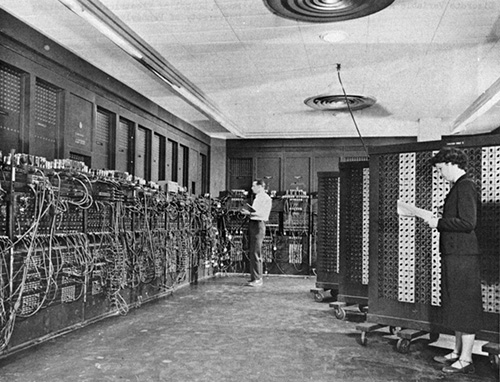 Photo de l'ENIAC